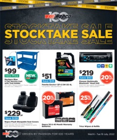 Stocktake Sale