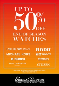 End of Season Watch Sale