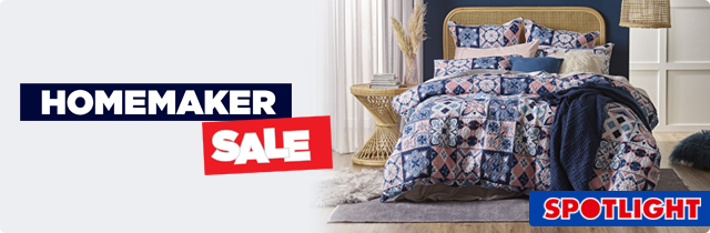 Homemaker Sale - Spotlight