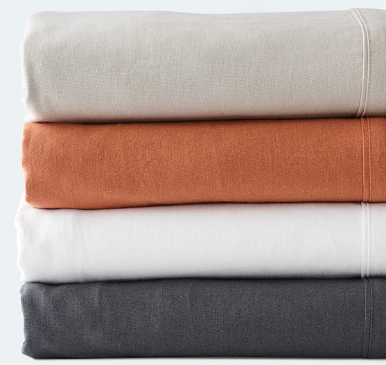 koo loft linen sheet set