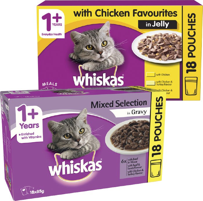 whiskas cat food countdown