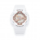 White-and-Rose-Gold-Casio-Baby-G-Watch Sale
