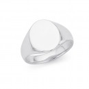 Gents-Blank-Signet-Ring-in-Sterling-Silver Sale