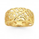 Filigree-Ring-in-9ct-Yellow-Gold Sale