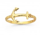 9ct-Anchor-Ring Sale