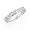 Sterling-Silver-Cubic-Zirconia-Channel-Set-Ring Sale
