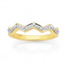 9ct-Wave-Diamond-Ring Sale