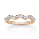 9ct-Rose-Gold-Wave-Diamond-Ring Sale
