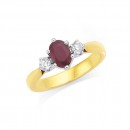 18ct-Ruby-Diamond-Ring-Total-Diamond-Weight25ct Sale