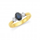 18ct-Sapphire-Diamond-Ring-Total-Diamond-Weight25ct Sale