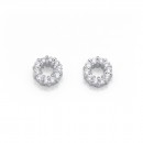 Sterling-Silver-Cubic-Zirconia-Studs Sale