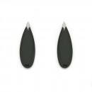 9ct-Diamond-Onyx-Earrings Sale