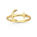 9ct-Anchor-Ring Sale
