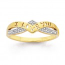 9ct-Diamond-I-love-U-Ring Sale