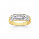 Channel-Set-Diamond-Ring-in-9ct-Yellow-Gold Sale