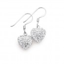Sterling-Silver-Crystal-Heart-Earrings Sale