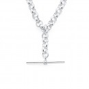 Sterling-Silver-45cm-Belcher-Chain-with-T-Bar-Fob Sale