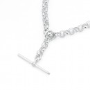 Silver-50cm-Belcher-Chain-with-T-Bar-Fob Sale