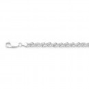 Sterling-Silver-19cm-Rope-Bracelet Sale