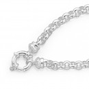 Sterling-Silver-20cm-Belcher-Bracelet Sale