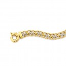 9ct-20cm-Diamond-Set-Bracelet-Total-Diamond-Weight25ct Sale
