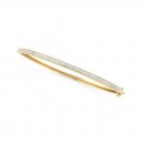 9ct-Diamond-Set-Bangle-Total-Diamond-Weight50ct Sale