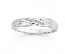 9ct-White-Gold-Diamond-Channel-Set-Crossover-Ring Sale