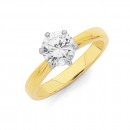 18ct-1ct-Diamond-Solitaire-Ring Sale