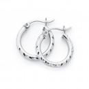 12mm-Sparkly-Hoop-Earrings-in-Sterling-Silver Sale