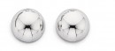 Sterling-Silver-10mm-Half-Dome-Stud-Earrings Sale