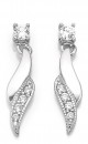 Cubic-Zirconia-Drop-Earrings-in-Sterling-Silver Sale