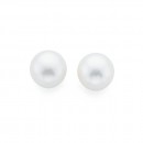 10mm-Freshwater-Pearl-Studs-in-Sterling-Silver Sale