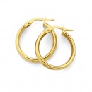 9ct-Gold-15mm-Polished-Hoop-Earrings Sale