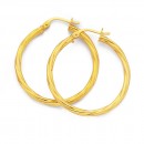 25mm-Twist-Hoop-Earrings-in-9ct-Yellow-Gold Sale