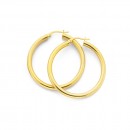 9ct-Gold-30mm-Polished-Hoop-Earrings Sale