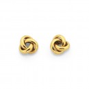 Knot-Studs-in-9ct-Yellow-Gold Sale