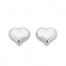 Heart-Studs-in-9ct-White-Gold Sale
