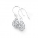 Crystal-Drop-Earrings-in-Sterling-Silver Sale