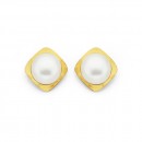 9ct-Freshwater-Pearl-Studs Sale