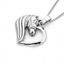 Sterling-Silver-Horse-in-Heart-Pendant Sale