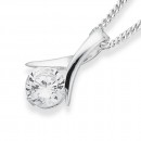 Cubic-Zirconia-Crossover-Bale-Pendant-in-Sterling-Silver Sale