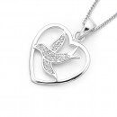 Cubic-Zirconia-Swallow-Bird-Heart-Pendant-in-Sterling-Silver Sale