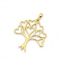 Tree-of-Life-with-Heart-Leaves-Pendant-in-9ct-Yellow-Gold Sale