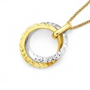 9ct-Diamond-Cut-Circles-Pendant Sale
