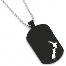 Chisel-Stainless-Steel-NZ-Map-Dog-Tag Sale