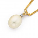 9ct-Fresh-Water-Pearl-and-Diamond-Pendant Sale