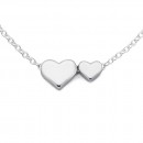 Double-Heart-Necklace-in-Sterling-Silver Sale