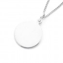 15mm-Round-Disc-Pendant-in-Sterling-Silver Sale