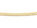 Solid-9ct-60cm-Flat-Bevelled-Curb-Chain Sale