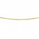 55cm-Diamond-Cut-Curb-Chain-in-9ct-Yellow-Gold Sale